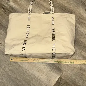 Vuori Rise And Shine Limited Edition Large Tote Bag, Viral Bag 2025! NewReusable thumbnail 6