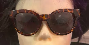 Tortoise Shell Sunglasses Brown thumbnail 1