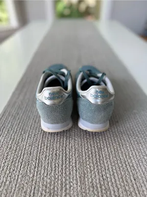 New Balance 311 Light Blue Silver Suede Leather Size 8.5 thumbnail 6