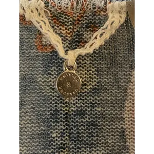 New Knitted & Knotted Anthropologie Open Cardigan‎ Linen Cotton Blend Sz M thumbnail 4