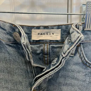 PacSun Blue Distressed Denim Shorts thumbnail 2