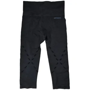 Ivy‎ Park Black Compression Seamless Cropped Leggings Cutout Design XXS thumbnail 2