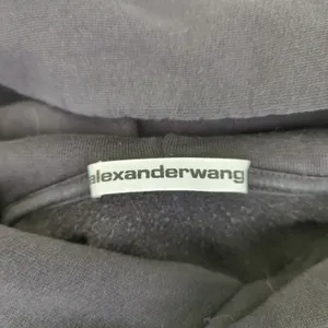 Alexander Wang‎ Black Saw Blade Hoodie Industrial Strength Women's XS Pullover thumbnail 7