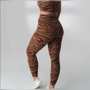 Balance Athletica Vitality Women’s M Storm Rider Leggings Brown Swirl Cloud‎ NWT thumbnail 9