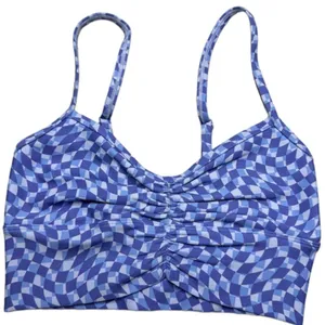 L*Space Blue and White Checkered Leggings thumbnail 2