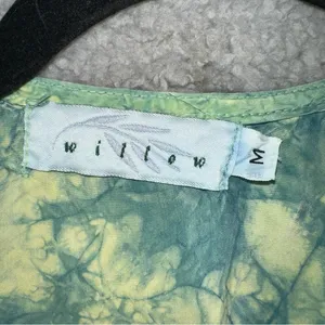 Willow Jacket Womens Medium Tie Dye Vintage Cape Art To Wear Teacher Boho Hippie thumbnail 3