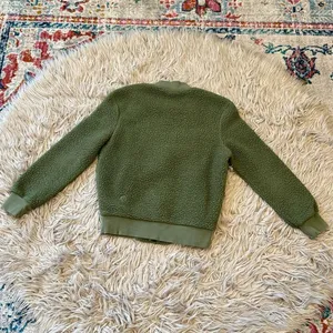 Zyia active flying V olive green fleece jacket xxs thumbnail 8