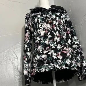Volcom Women’s Snowboard Jacket Floral Print Hooded Winter Snow Ski, 8k. thumbnail 7