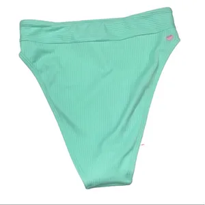 NWT Stoney Clover X Target Mint‎ Green Ribbed High Waist High Leg Bikini Bottoms thumbnail 2