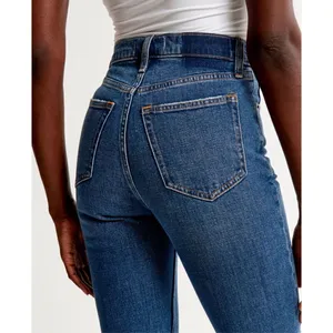 Abercrombie &Fitch Ultra High Rise Ankle Straight Jeans Size 28/ 6S thumbnail 9