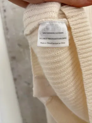 Tory Burch Cashmere Ribbed Cardigan thumbnail 11