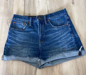 Madewell High Rise Jean Shorts thumbnail 2