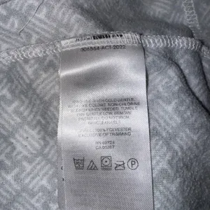 Columbia Womens Pullover Top Medium Gray‎ Geometric Print Quarter Zip Active thumbnail 7