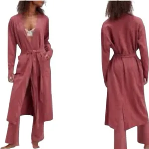 Free People Maxi Cardi Wrap Robe Size X-Large thumbnail 2