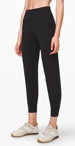 Lululemon Align Jogger Black High Rise Ankle Length Pants‎ NuLu Womens Size 4 thumbnail 1
