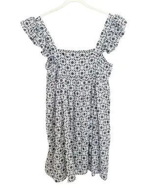 Anthropologie Ro's Garden Elizabeth Square Neck Dress thumbnail 6