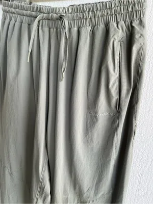 Outdoor‎ Voices Women's Tea Tree Track Pants S Green High Rise Light Joggers thumbnail 2