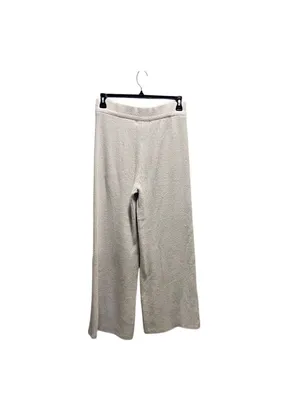 Spiritual Gangster High Rise Wide Leg Knit Sweater Pants Cream Size L Neutral thumbnail 10