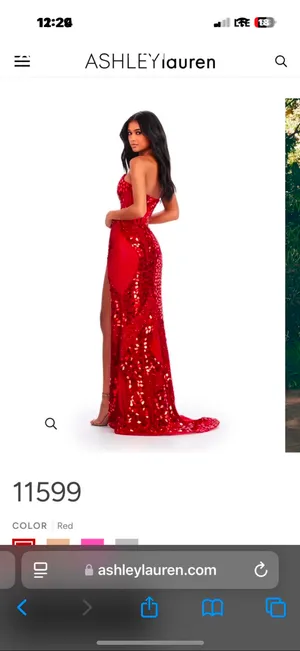 Ashley Lauren Prom Dress thumbnail 4