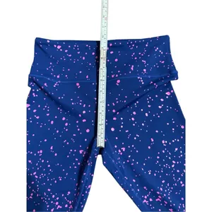 Zyia‎ Active Splash Navy Pink Light n Tight Hi-Rise Athletic Leggings 7/8 Sz 6-8 thumbnail 8