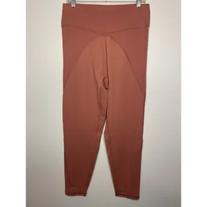 Offline by Aerie Women's Size XXL Athletic Leggings Dusty Pink Ribbed NWT thumbnail 3
