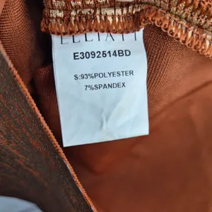 ELLIATT Rhian Metallic Ruched Mini Dress Rust Copper Bronze Bodycon XS Cocktail thumbnail 10