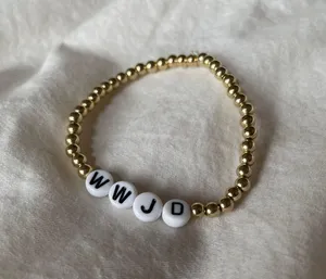 Handmade gold bracelet thumbnail 2