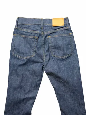 Zara Dark Wash Jeans Size 0 thumbnail 4