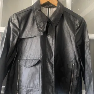 Theory Faux Leather Jacket thumbnail 3