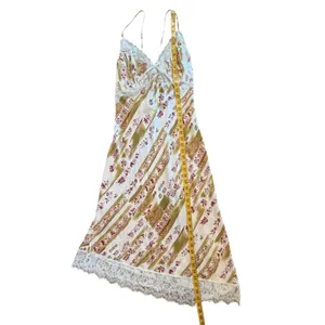 NWT Reformation Milania 100% Silk Midi Slip Dress Large Floral Coquette Ethereal thumbnail 10