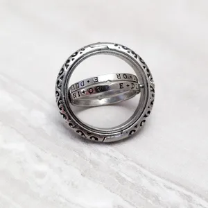 Spinning Multi Ring Pendant thumbnail 4