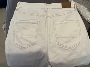 American Eagle Outfitters White Jeans thumbnail 7