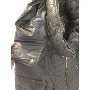 Mango Down Y2K Hunter Green Duck Feather Fill Jacket Removable Hood L Womens thumbnail 5