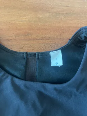 Lululemon Black High Neck Bra thumbnail 4