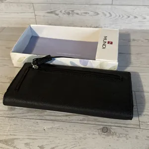 MUNDI Wallet RFID Blocking Credit Card‎ Checkbook Classic Casual Minimalist thumbnail 3