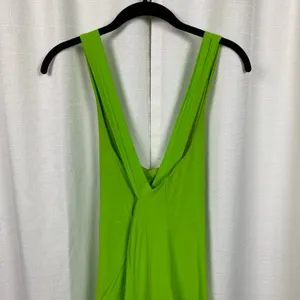 Outdoor Voices Neon Green Cross Back Athletic Dress Sz.L thumbnail 14