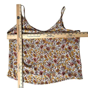 Cynthia Rowley Top Midi Skirt Set L Floral Matching Outfit‎ Peasant Cottage Boho thumbnail 14