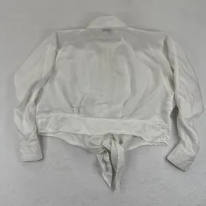 & Other Stories Tie Front‎ Button Up Shirt Top Blouse Los Angeles Atelier 8 READ thumbnail 14