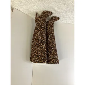 Jessica Simpson Mistia Leopard Print Over‎ The Knee Boots JS-MISTIA Natural 5M thumbnail 2