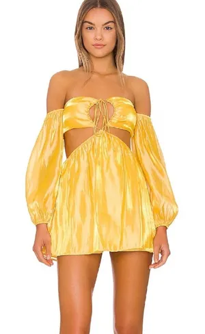Revolve Satin Mini Dress thumbnail 1
