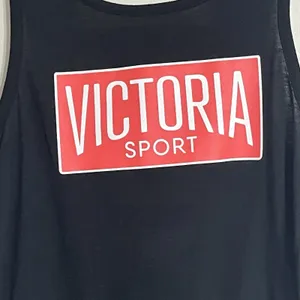 Victoria Sport Womens Black Racer Back Tank Womens Size Medium Athletic‎ thumbnail 2