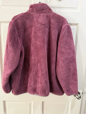 Women’s Carhartt Plum Sherpa Half-Zip Pullover Size XL thumbnail 6