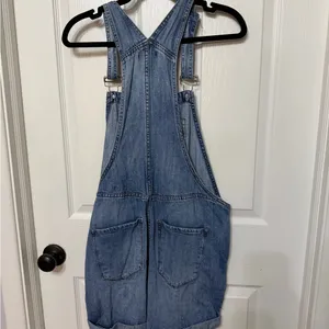 SeeThruSoul denim Overalls shortalls size 30‎ thumbnail 5