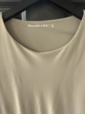 Abercrombie Grey Bodysuit L thumbnail 3