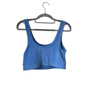 Aerie Offline Blue Cropped Tank - Small thumbnail 2