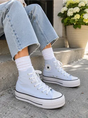 Converse Chuck Taylor All Star Lift Platform High-Top Sneakers – Women’s Size 10 thumbnail 1