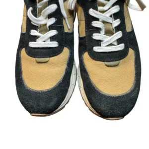 Madewell MWL Shoes Womens Size 7 Beige Leather Colorblock Casual‎ Sneakers thumbnail 2