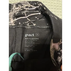 Pact Leggings Size Medium Organic Cotton thumbnail 3
