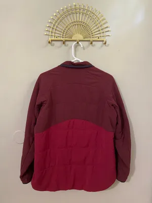 Patagonia Burgundy Red Quilted Jacket thumbnail 2
