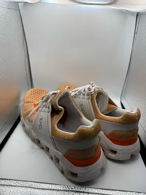 On Running Cloudswift Athletic Running Shoes Copper/Frost Orange Sneaker W10 thumbnail 2